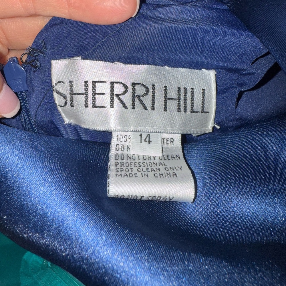 NWT: Sherri Hill Midnight Blue (Navy) Dress - Picture 7 of 9